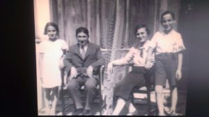 Familie Marx in Landau 1934 oder 1935