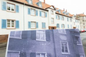 Das historische Foto zeigt, in welcher Wohnung Edith mit ihrer Familie gewohnt hat